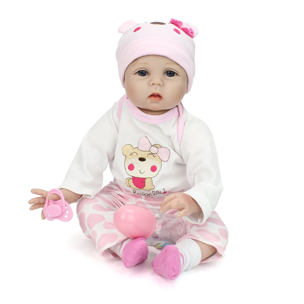 KAYDORA Reborn Baby Dolls 22 дюйма 55 см мягкие силиконовые виниловые реалистичные куклы для