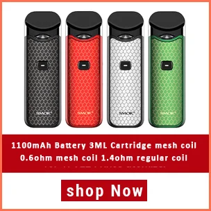 5 шт. SMOK Nord сменная катушка при регулярном 1.4ohm катушки и 0.6ohm сетки катушки для электронных сигарет SMOK Nord KIt электронная сигарета
