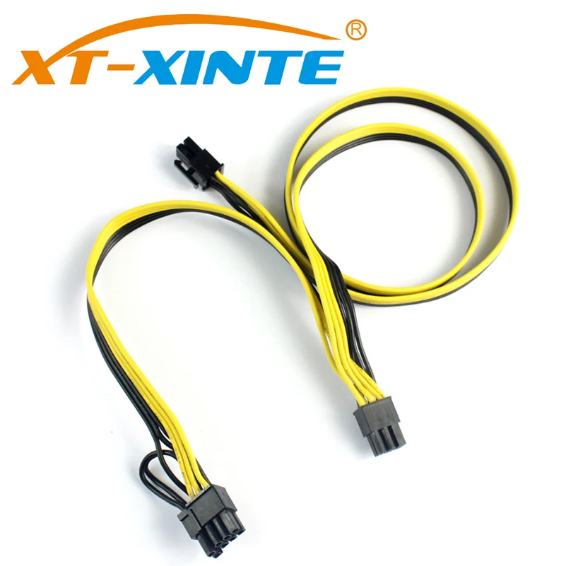 Модульный PSU PCIe для Molex 6pin до 8(6 + 2)pin PowerCable PCI Express Внутренний сплиттер ленточный