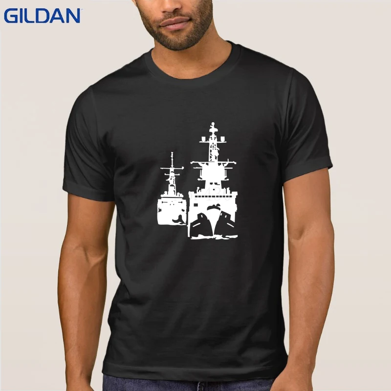 Трикотажные Корабль Вмс Футболка Основные Твердые Camiseta Для Мужчин Лозунг