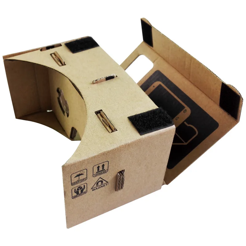Высокое качество DIY Магнит Google Картон Виртуальная Реальность VR Мобильный Телефон