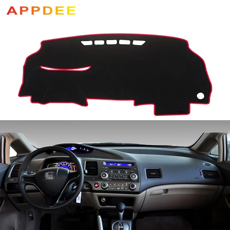 Чехол для приборной панели автомобиля APPDE коврик с защитой от УФ лучей Honda Civic Acura