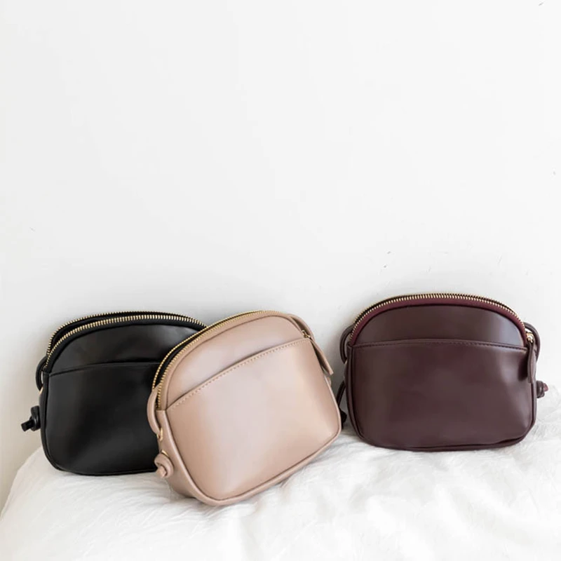 Youda сплошной цвет простой стиль мобильный телефон сумка Женская мода Винтаж