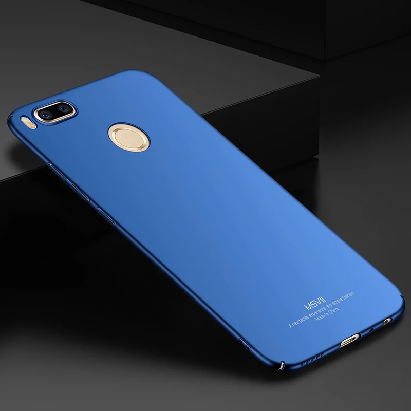 For Xiaomi Mi A1 Case Original MSVII Luxury Ultra Thin Micro scrub PC Hard Cell Phone MiA1 5X Cover Coque |