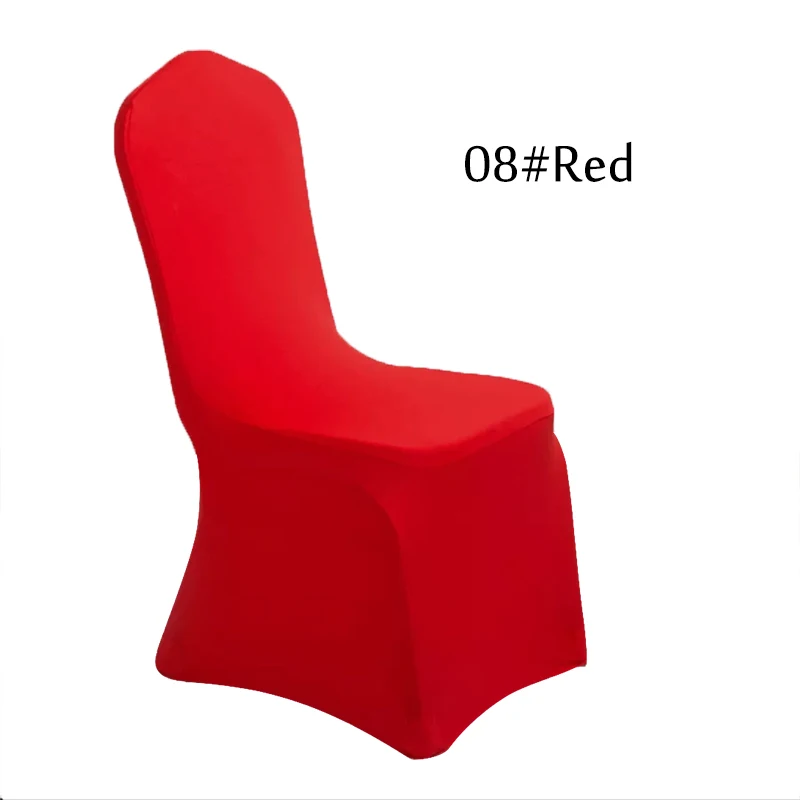 Универсальный Белый эластичный чехол для стула из спандекса и лайкры 1 шт.|chair