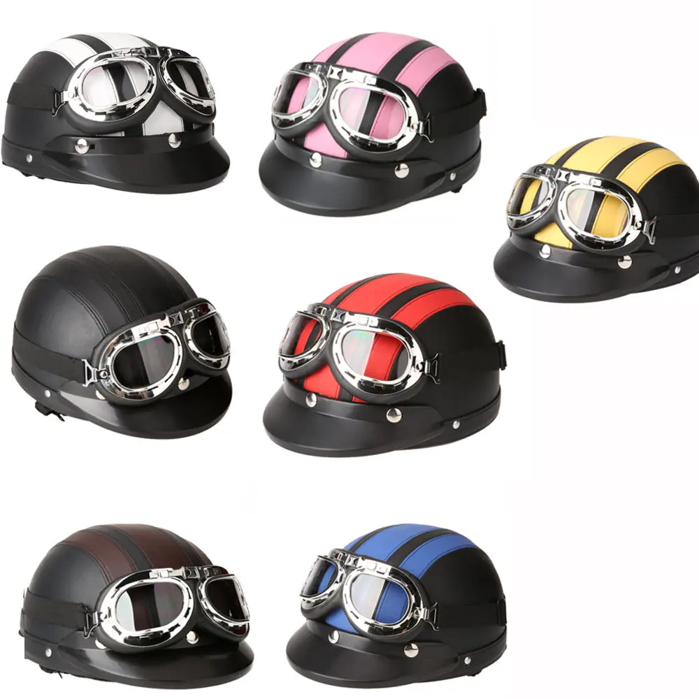 Мотоциклетный шлем KKmoon из синтетической кожи с козырьком|motocross helmet|motorcycle helmethelmet