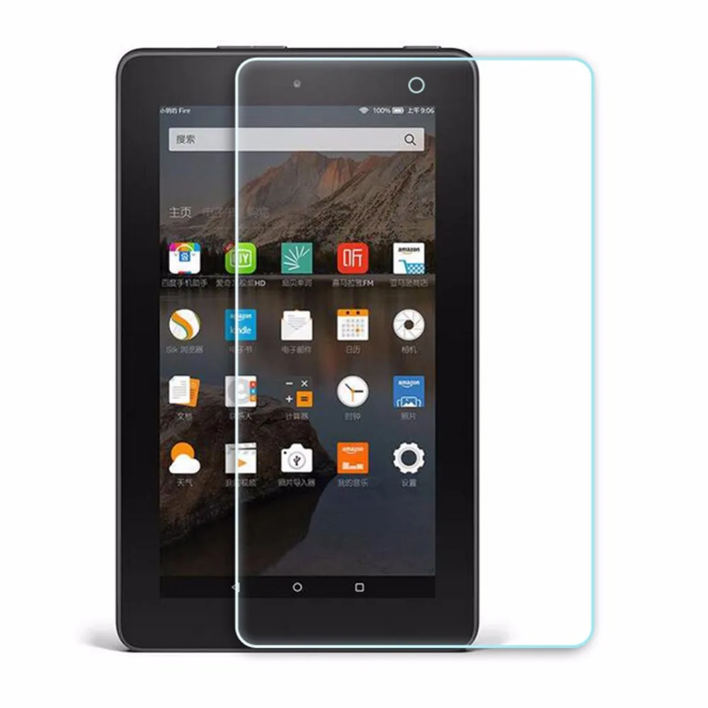 Для Amazon Kindle Fire HD 10 (7th Gen 2017) "планшет Премиум 0 26 мм толщина закаленное стекло