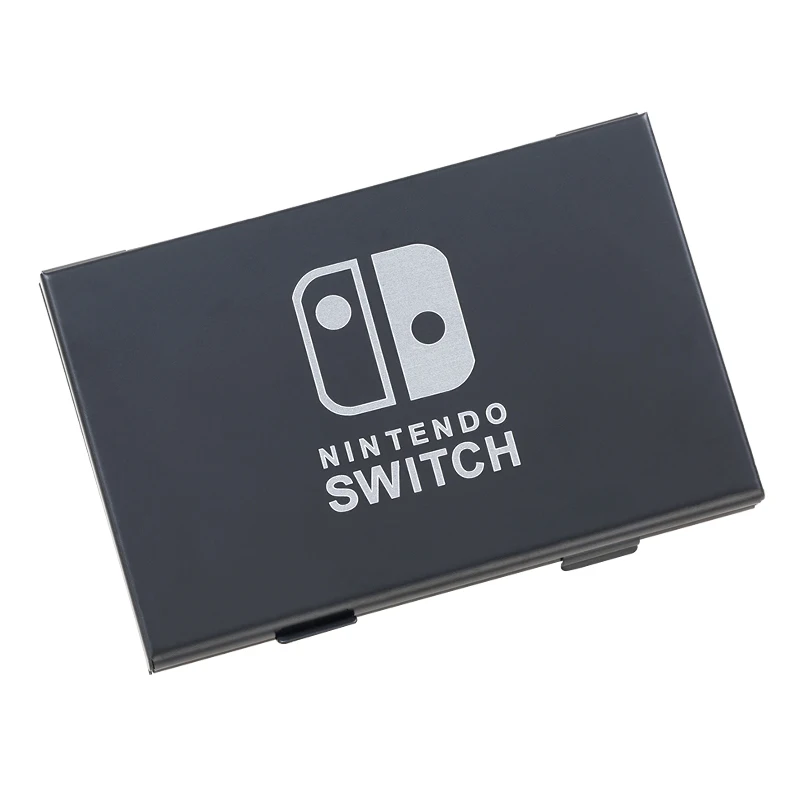 Black Switch 10 в 1 портативный NS переключатель игровая карта и TF карта хранения Кассетный чехол для DN nintendo Switch противоударный жесткий корпус коробка для хранения - Цвет: Black Switch