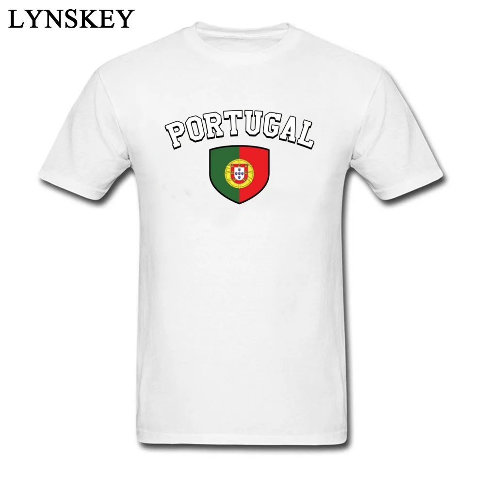 Португалия Страна Флаг топы футболки лучшие 100% хлопок Crewneck повседневные с