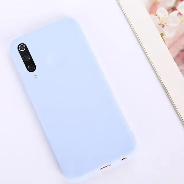 Чехол для XiaoMi Mi9 Mi9SE Mi8 Mi8SE MiA1 MiA2 Lite Mi 9 8 A1 A2 чехол из жидкого силикона ТПУ мягкий