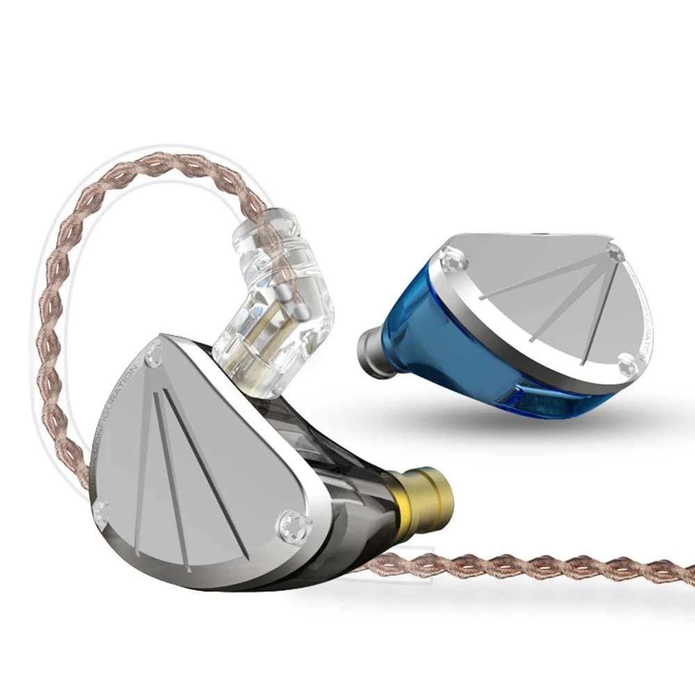 KBEAR KB10 5 сбалансированная арматура HIFI Бег Спорт Музыка Аудио монитор наушники