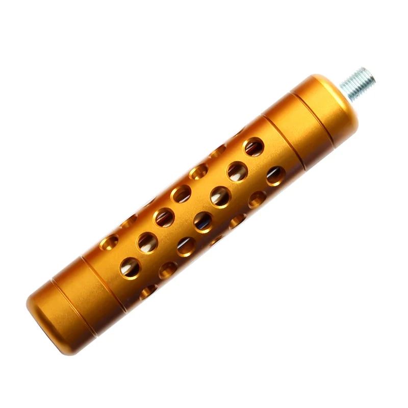 Gold Sanlida стрельба из лука X10 стабилизатор " блочный лук расширитель алюминий cnc 6061 мишень стрельба из лука - Цвет: Gold