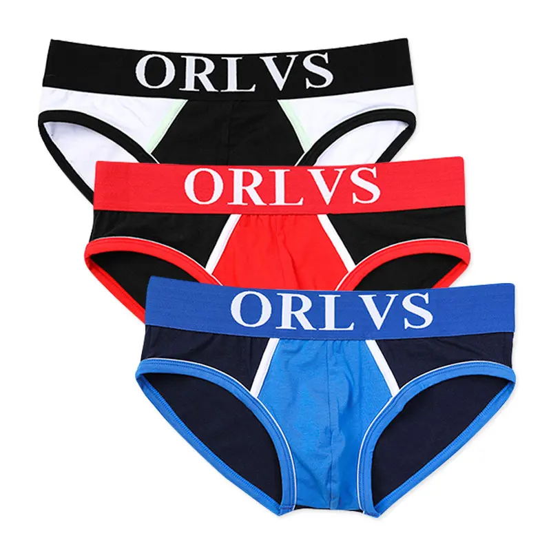 C Мужское нижнее белье 3 шт. мужские трусы хлопковое дышащее Cueca пикантные зима