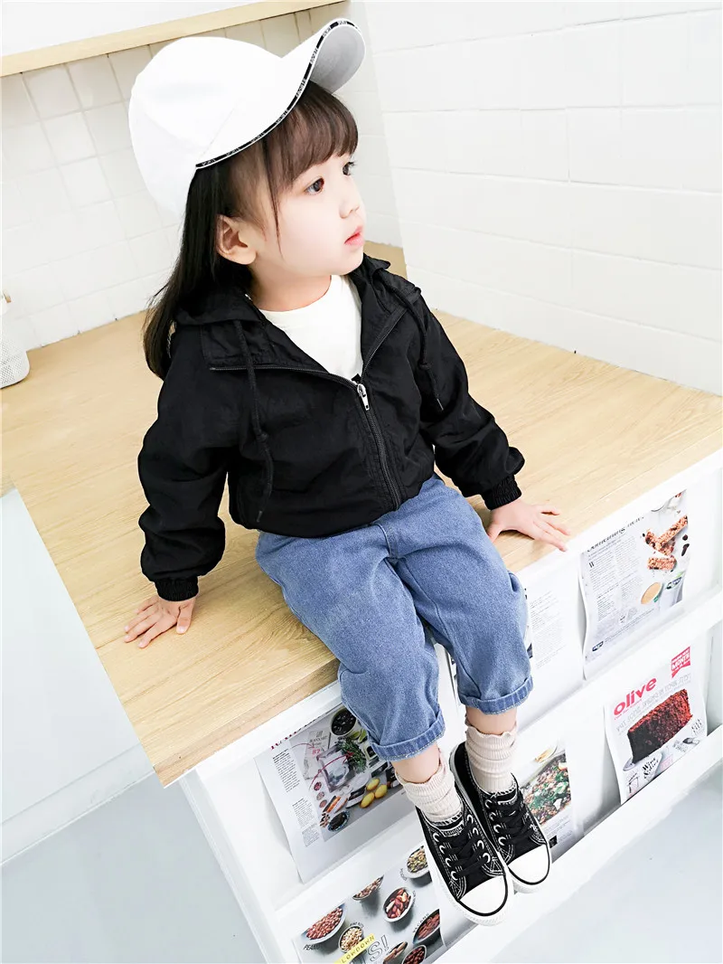 

Children Jeans Pants 2018 Spring Autumn Fashion Kids Casual Elastic Waist loose Trousers For Boys 1-6 Years Old High-Quality