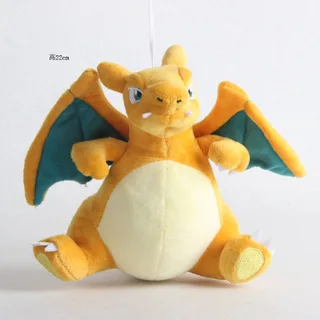 Growlithe Mr. Mime Zapdos Jigglypuff Growlithe плюшевые игрушки коготь машина кукла аниме периферийная кукла подарок на день детей - Цвет: Charizard 22cm
