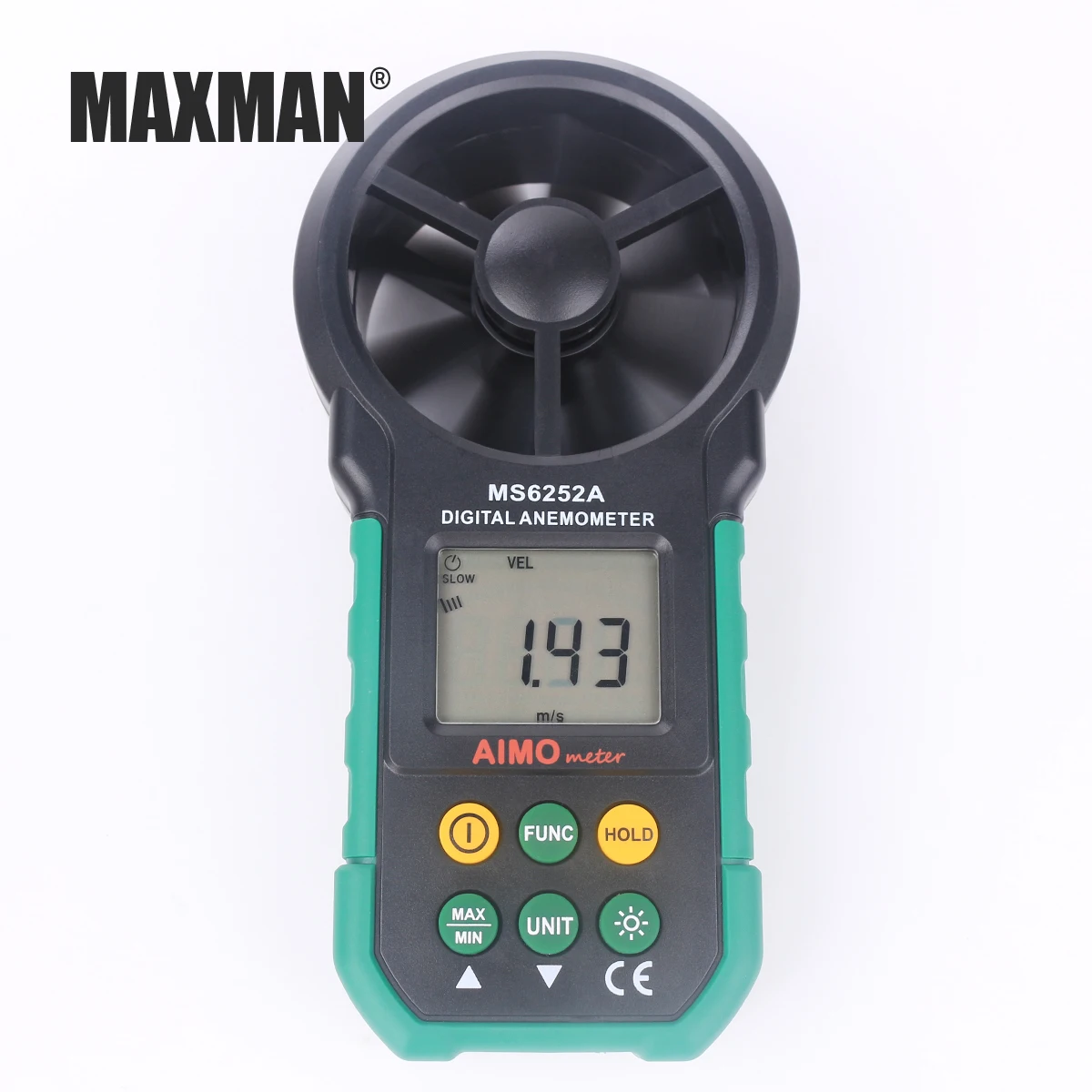 Цифровой анемометр MAXMAN Ms6252A измеритель температуры и влажности воздуха|Детали