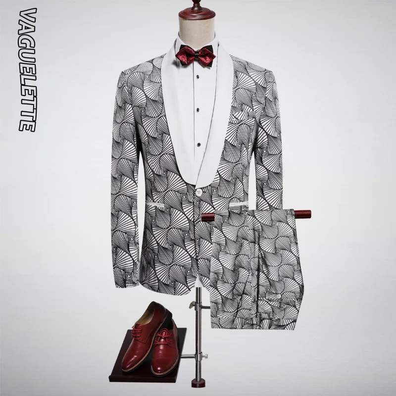 

Стильный мужской костюм с шалевым воротником, пиджак и брюки, 2023