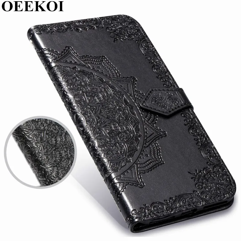Откидной Чехол OEEKOL Datura Flower кожаный чехол для Huawei P20 Lite 2019/Nova 5/P Smart Z/Y9 Prime 2019/Mate