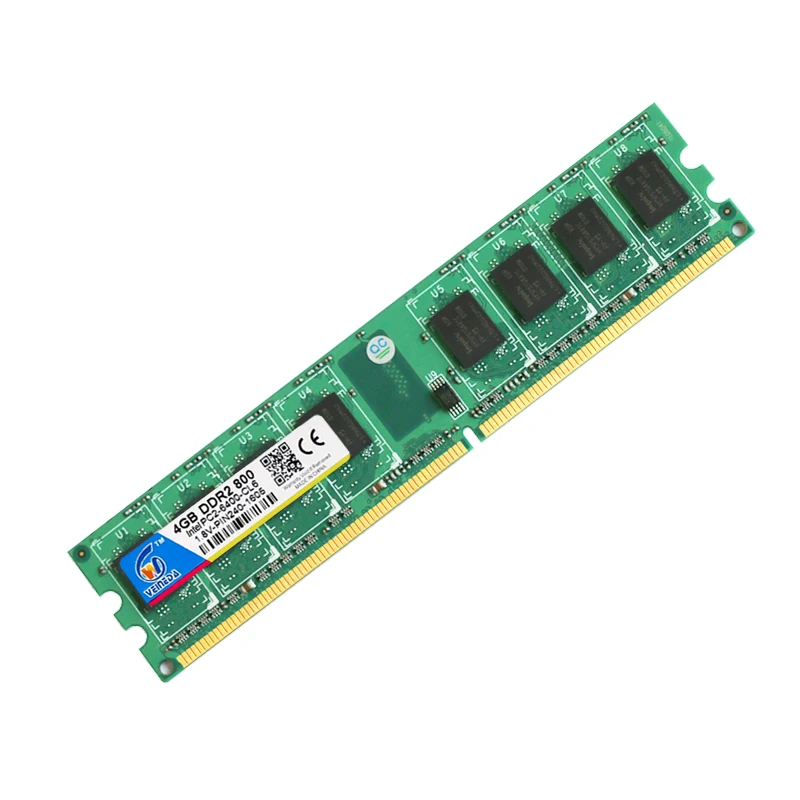 Оперативная память VEINEDA DDR2 16 ГБ 4 Гб ddr 2 800 МГц с процессором ddr2 совместима Intel и AMD