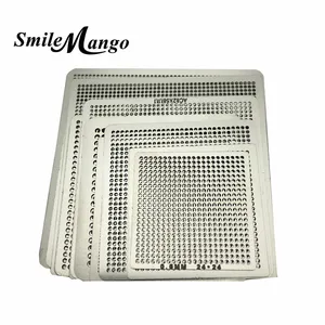 SmileMango Top hot 29 шт., универсальные трафареты BGA с прямым нагревом, игровые Шаблоны