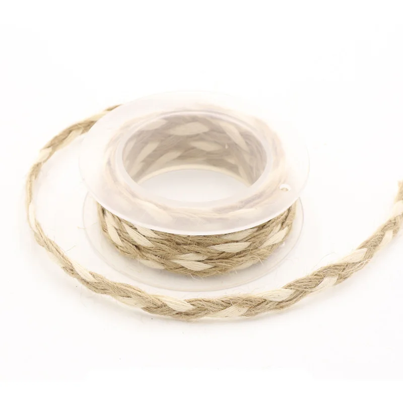 Xugar 2M/roll Flower Wrapping Packaging Gift Ribbon For Hair Bow DIY Florist Bouquet Hemp Boxes Decoration | Дом и сад