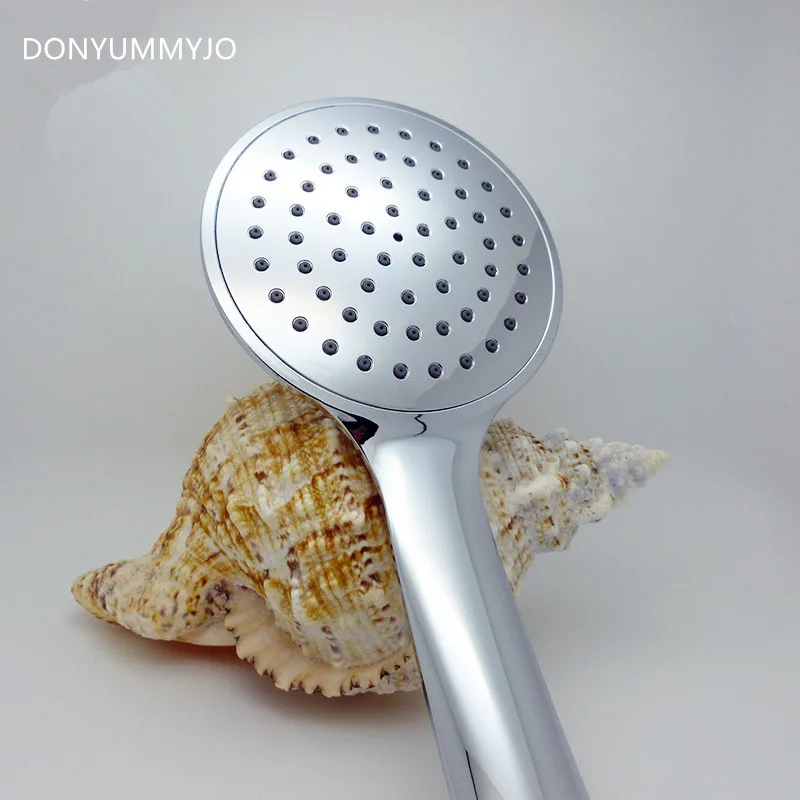 

DONYUMMYJO круглая лейка для душа из абс-пластика хромированная ручная лейка для душа душевая лейка водопад аксессуары для ванной комнаты