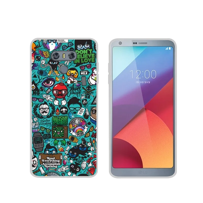 XNH14 Yiks чехол для LG G3 G4 G5 G6 G7 K7 K8 K10 Nexus 5X X Мощность 2 3 Q6 Q7 корпус чехол для телефона из мягкого силикона ТПУ с рисунком Капа чехол для телефона чехол - Цвет: XNH14