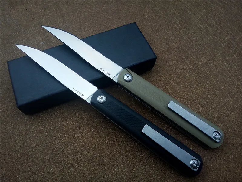 Folding knife G10 handle 9cr18mov blade utility sharp camping outdoor Pocket EDC tools fishing fruit | Инструменты