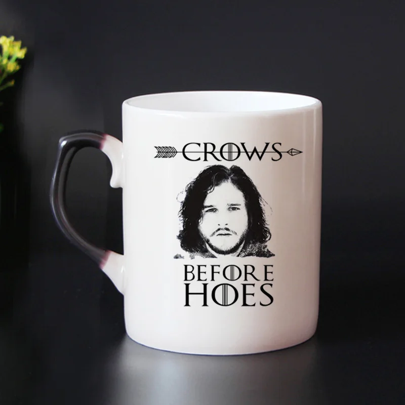 Бесплатная доставка меняющая цвет керамическая кофейная кружка чайная чашка