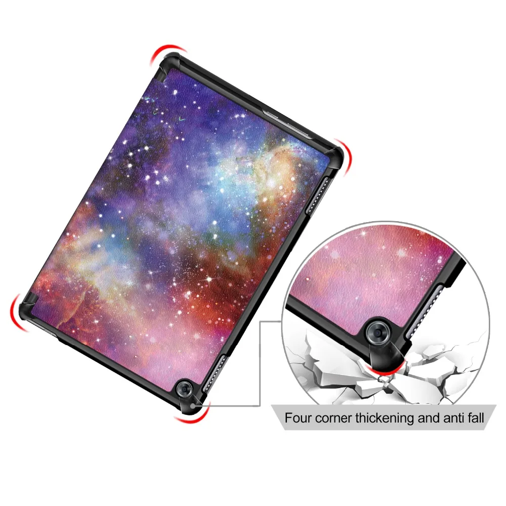 Ультратонкий чехол для Huawei MediaPad M5 lite 10 BAH2-W19/L09/W09 1 &quot Чехол-подставка планшета huawei