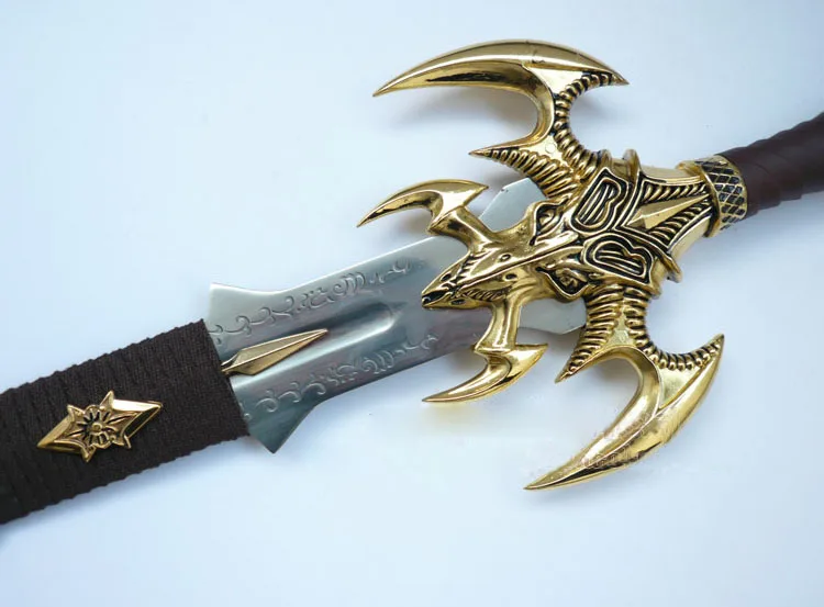 S0327 exotathh Темный волшебник EXCALIBUR ELF AGNEMMEL SWORD KIT RAE GOLD VERSION 42"