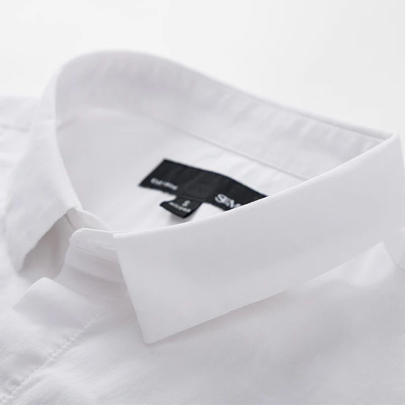 SEMIR 2019 брендовая мужская рубашка Весна Бизнес Slim Fit Одежда Мужская с короткими