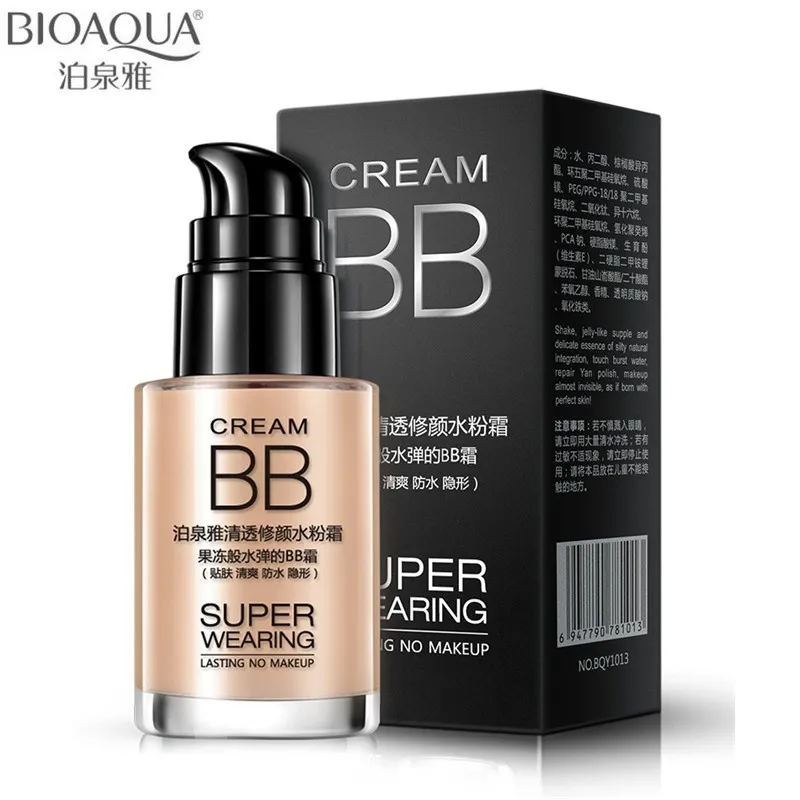 BIOAQUA стойкая BB крем встряхнуть порошок тональный отбеливание и увлажнение