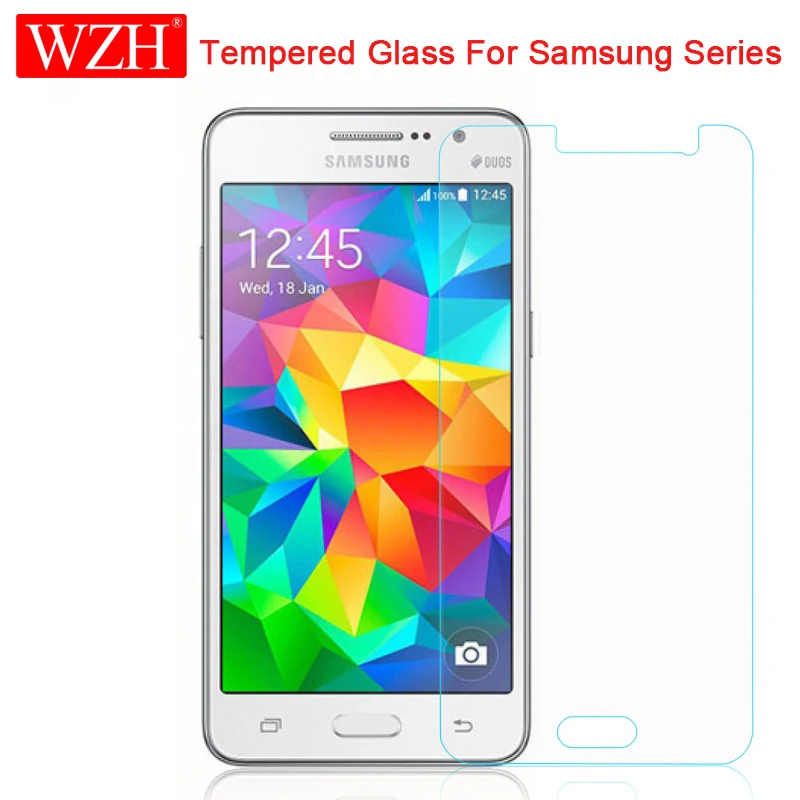 Ультратонкое закаленное стекло 9H 2.5D для Samsung Galaxy J5 J7 2015 S6 J1 J2 J3 A3 A5 A7 2016 2017 защитная