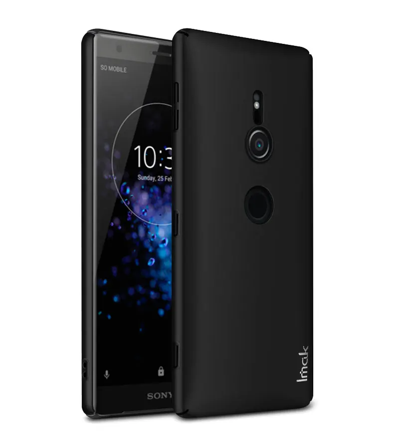 Чехол Jazz для sony Xperia XZ3 задняя крышка IMAK Роскошная задняя крышка для Funda sony XZ3 компактный чехол Etui sony XZ 3 Жесткий Чехол 6,0''