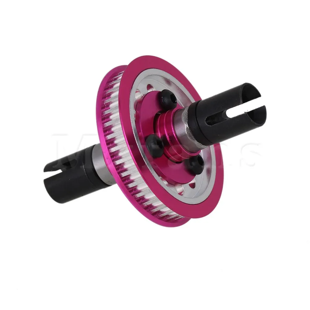 Mxfans RoseRed алюминиевая передняя односторонняя дифференциальная трубка для Sakura D3 1:10
