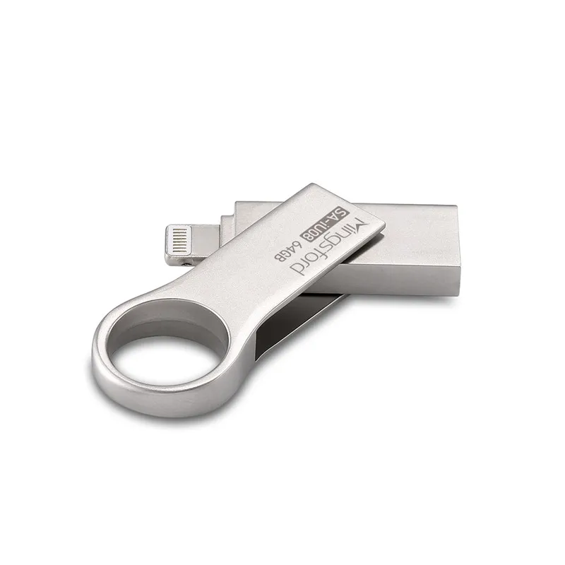 Mingsford марка Usb flash drive 16 ГБ 32 64 128 Pen Drive Для iphone 5/6/6 plus ipad Встроенная Память карты