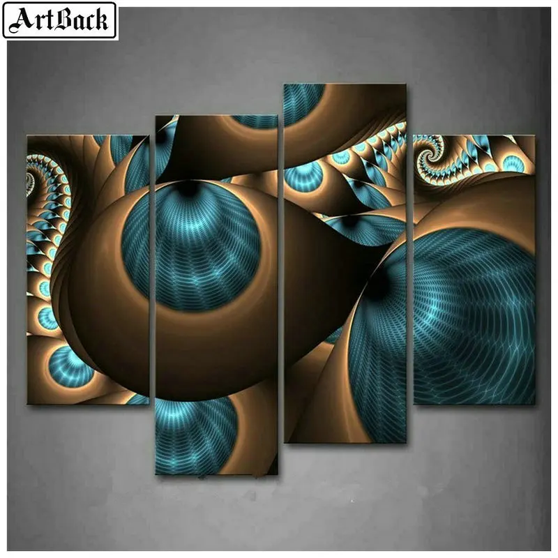 5d diy алмазная живопись абстрактный пейзаж полный квадратный цветок Алмазная