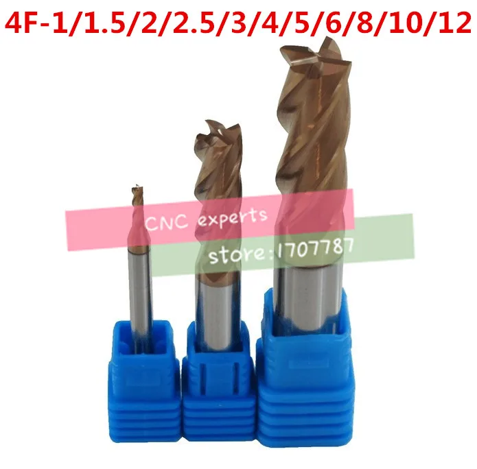 

HRC60 1/1.5/2/2.5/3/4/5/6/8/10/12 cnc cutter tool tungsten alloy milling cutter ,CNC machine, milling machine, CNC milling tools