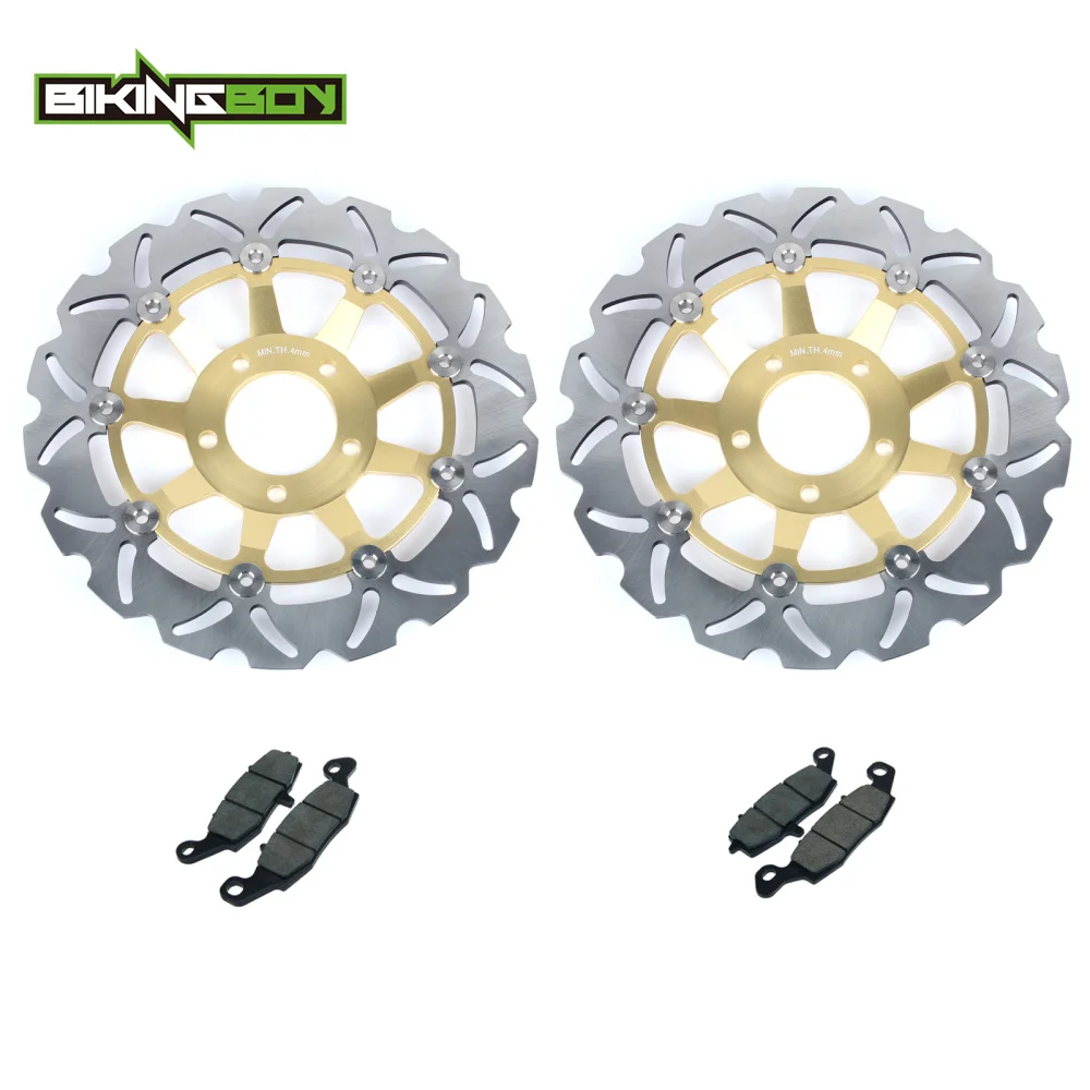 BIKINGBOY передние тормозные диски роторы колодки для SUZUKI GSF 600 Bandit/S 00 01 02 2003 2004 SV 650 S 1999