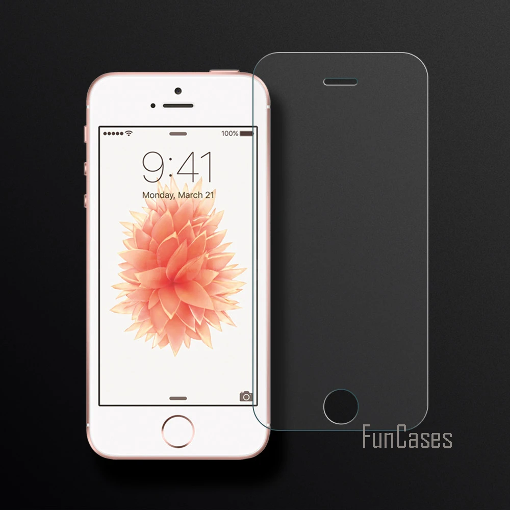

Закаленное стекло для iPhone 5 5S SE полноэкранная Защитная пленка для Apple iPhone 5 5S SE 2.5D изогнутый край экрана для iPhone 5 5S se