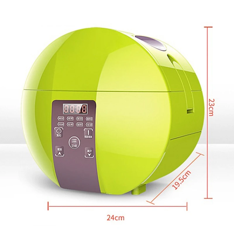 DMWD 1.8L интеллигентая(ый) рис Плита 220V Мини электрическая суповая кастрюля торт Еда отпариватель 7 меню 24-часовой формат Часов назначение сохранение тепла