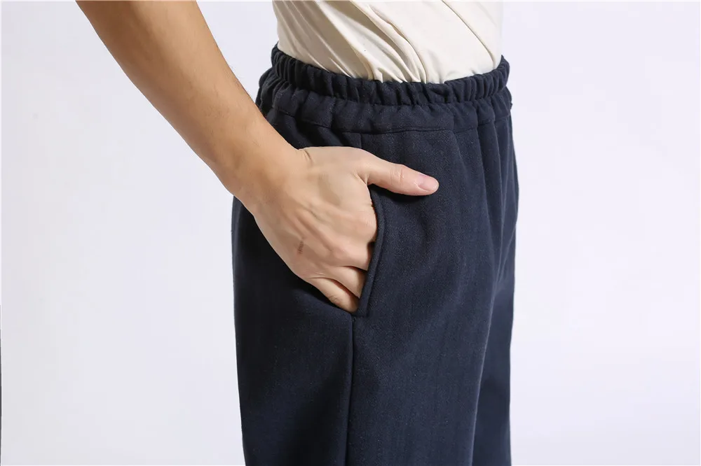 2019 размера плюс высококачественные мужские повседневные брюки вареные