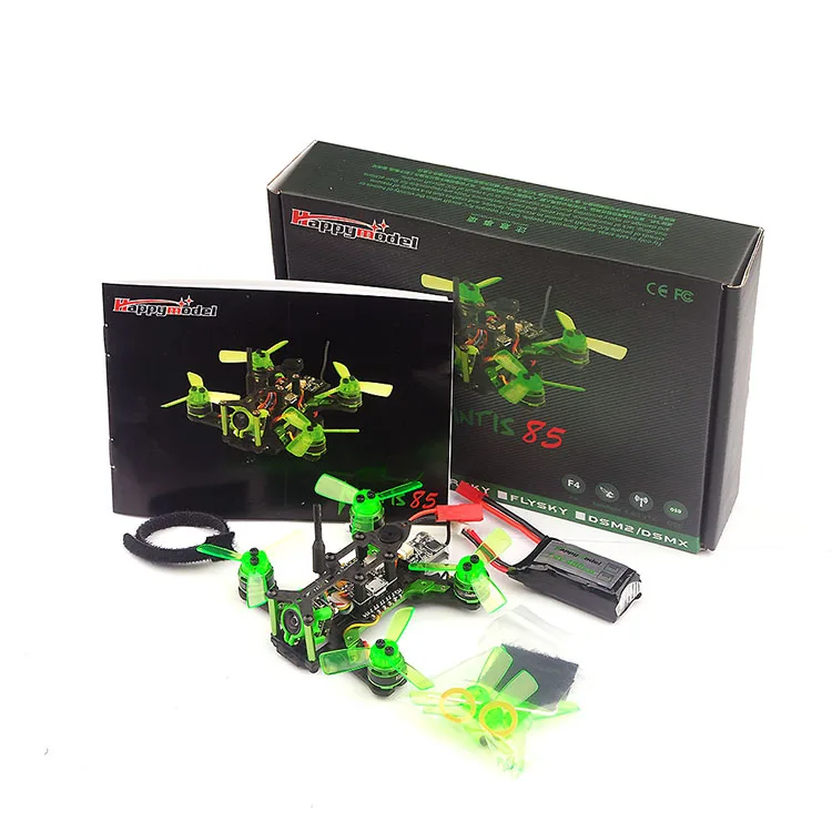 

JMT Mantis85 RC Racer Micro FPV Drone BNF Mini Brushed Hexacopter + Radiolink R6DSM Receiver Spare Parts
