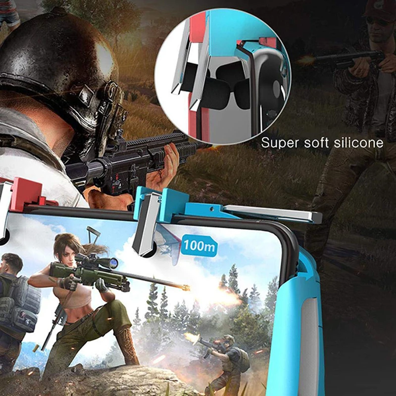 K18 PUBG мобильный игровой триггер для xiaomi iPhone samsung Android IOS телефон джойстик игровой контроллер бесплатный пожарный контроллер Джойстик