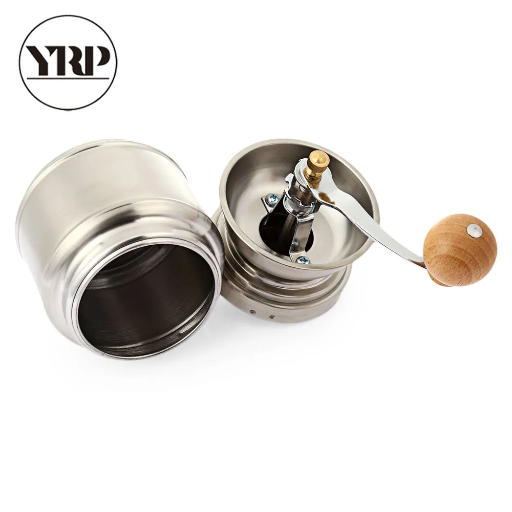 

YRP Stainless Steel Manual Coffee Grinder Spice Grinding Mill Hand Tool Home Grinder Milling Machine Coffee Accessories