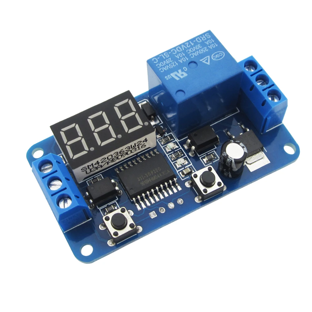 

1PC 12V Home Automation Delay Timer Control Switch Module Digital display LED