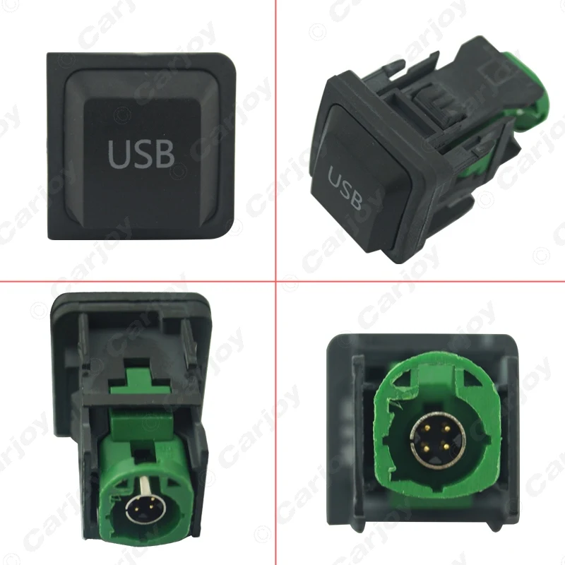 LEEWA 10 шт. для VW оригинальный RCD 510 USB переключатель штекер Jetta MK5 MK6 Golf Scirocco 5KD 035 726 A