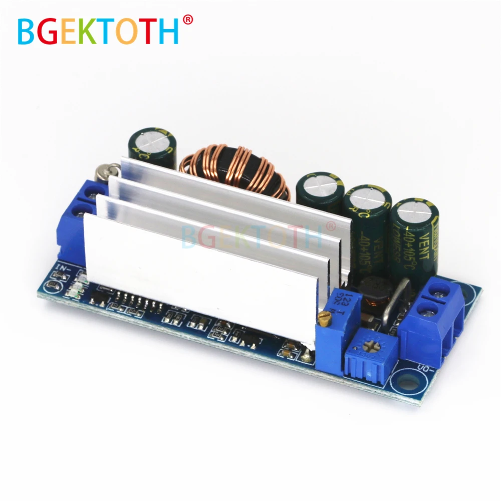 Power Supply Module DC-DC Converter Auto Step Up Down Constant Current Buck Boost Board 5-30V 3A Overcurrent Protection DC to |