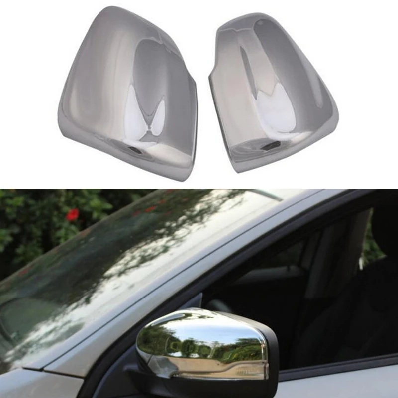 

Car stickers Chromium Styling Chrome Side Door Rear view Mirrors Cover Trims 2pcs Exterior ABS For VOLVO XC60 2014-2015